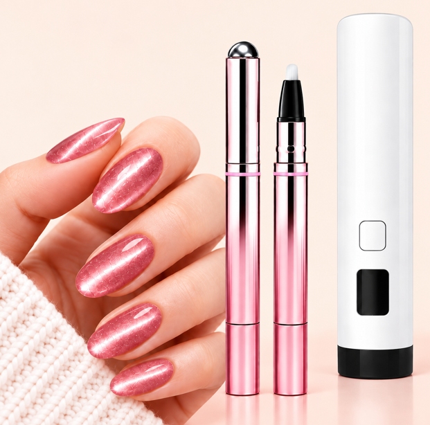 Gel Pen with Portable UV Lamp